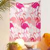 Pink Flamingo Pattern Tapestry Patterned Tapestry Decorative Wall Hanging, Home Bedroom Living Room Decor