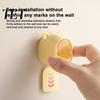 Wall Mounted Toothbrush Holder Cute Bear with Dustproof Flip Cover, Single Electric Organizer Dispenser Storage Organizer, Drill-free Electric/Manual