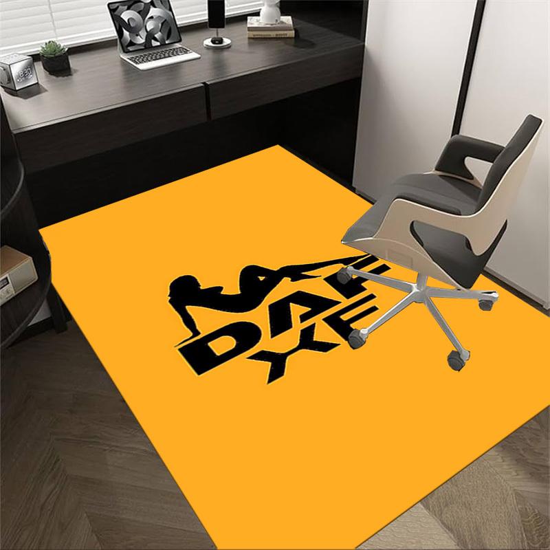

1pc DAF XF Home Office, Durable Polyester Floor Mat with Easy, Office Decor, Urban Style, Nonslip Backing 60cm by 90cm