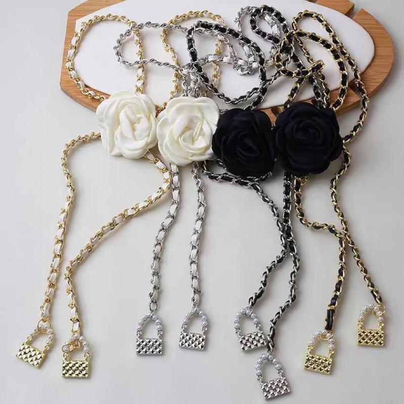Unique Waist Floral Chain Accessory For Women In Stunning Gold And Silver Combinations