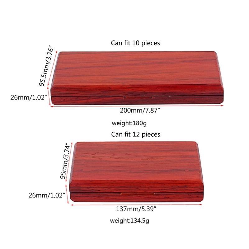 Oboe Reeds for Case Red Oboe Reeds Holder Storage Box Protector for Case for 10Pcs 12Pcs Oboe Reeds Protect Against Mois