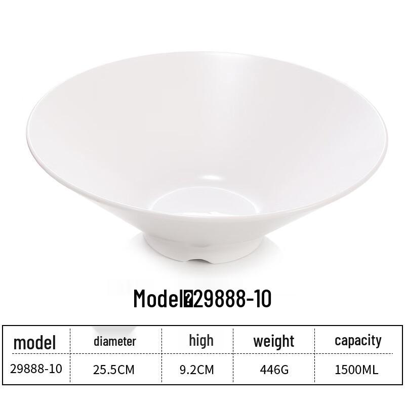 A5 Melamine Imitation Porcelain Noodle Bowl