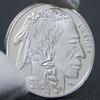 American Buffalo Commemorative Coin, Native American Commemorative Medal, American Animal Coin, Silver Plated, Christmas Gift, Stocking Stuffers