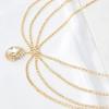 Bohemian Forehead Chain Water Drop Boho Headband Shining Rhinestone Head Chain  Party