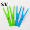 Cleaning Tool Interdental Cleaner Portable User-friendly Effective Y Type Gentle Health Tooth Healthy Care Plastic Dental Floss Replacement Rack for