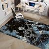 Spooky Skeleton Guitarist Chair Mat: Office Carpet with Gothic Vibes, Perfect for Home Decor and Gift Ideas Fits All Rooms