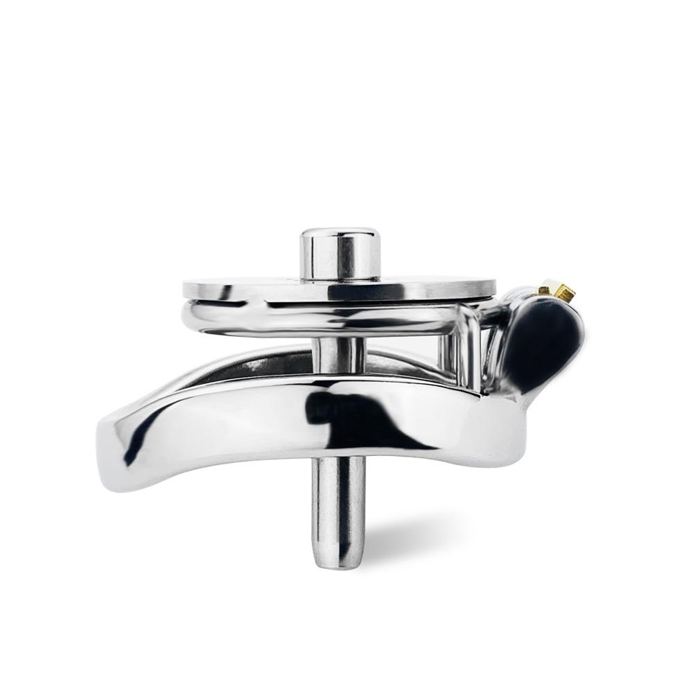 Kovový pánský zámek na penis močová trubice zámek CB zámek z nerezové oceli zámek cudnosti pro dospělé gay sexuální hračka pás cudnosti na penis