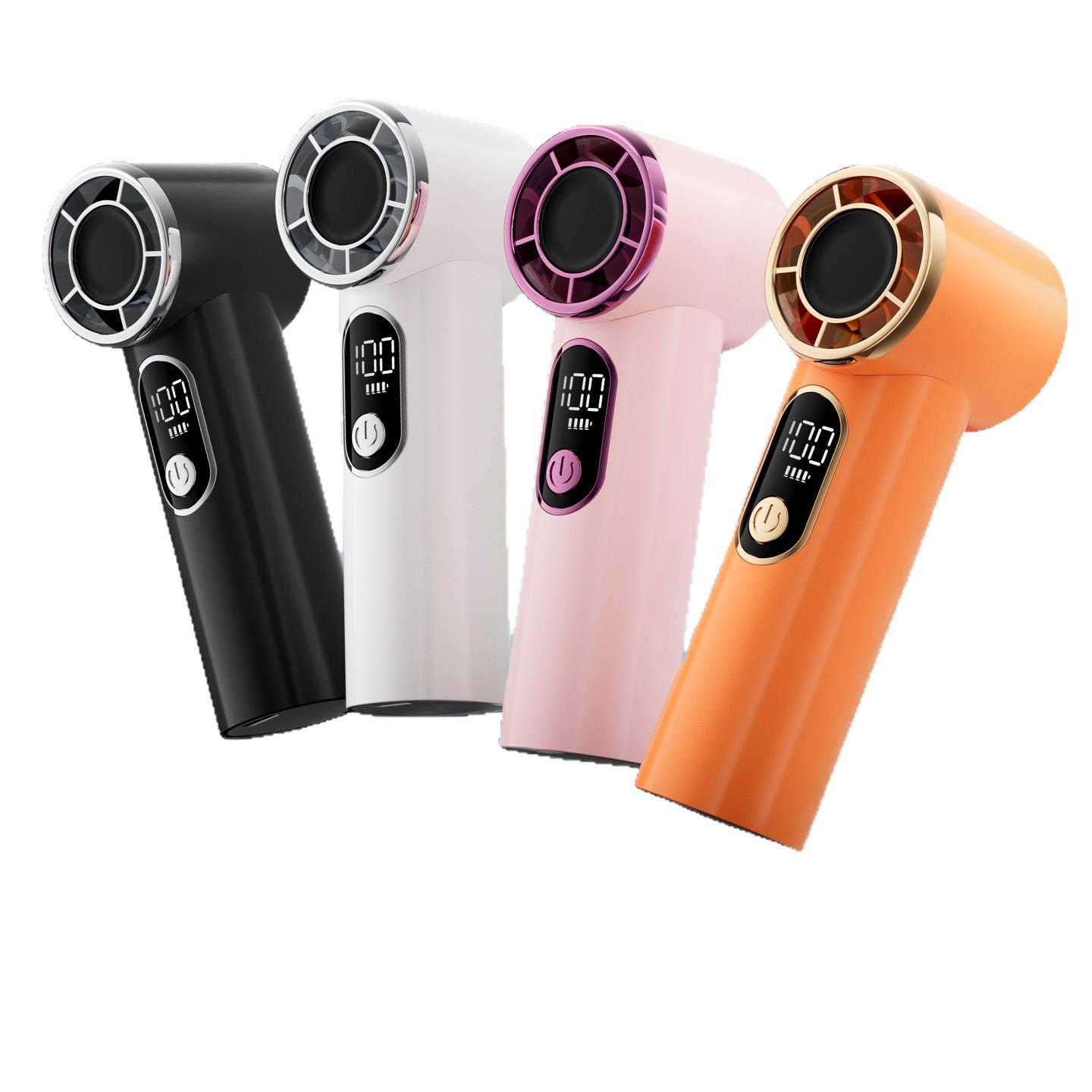

Portable Handheld Mini Fan: USB Rechargeable, Long Battery Life, Powerful Cooling Pink M9527