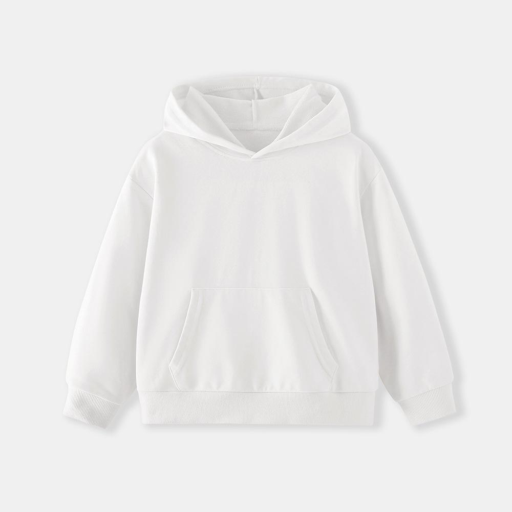 

Дитячий худі та спортивні штани на осінь/зиму 2025 - Однотонний, базовий стиль Size 3-4Y