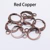 20pcs/lot 14*12mm Gold Bronze French Lever Earring Hooks Wire Settings Base Hoops Earrings For DIY Jewelry Making Supplie