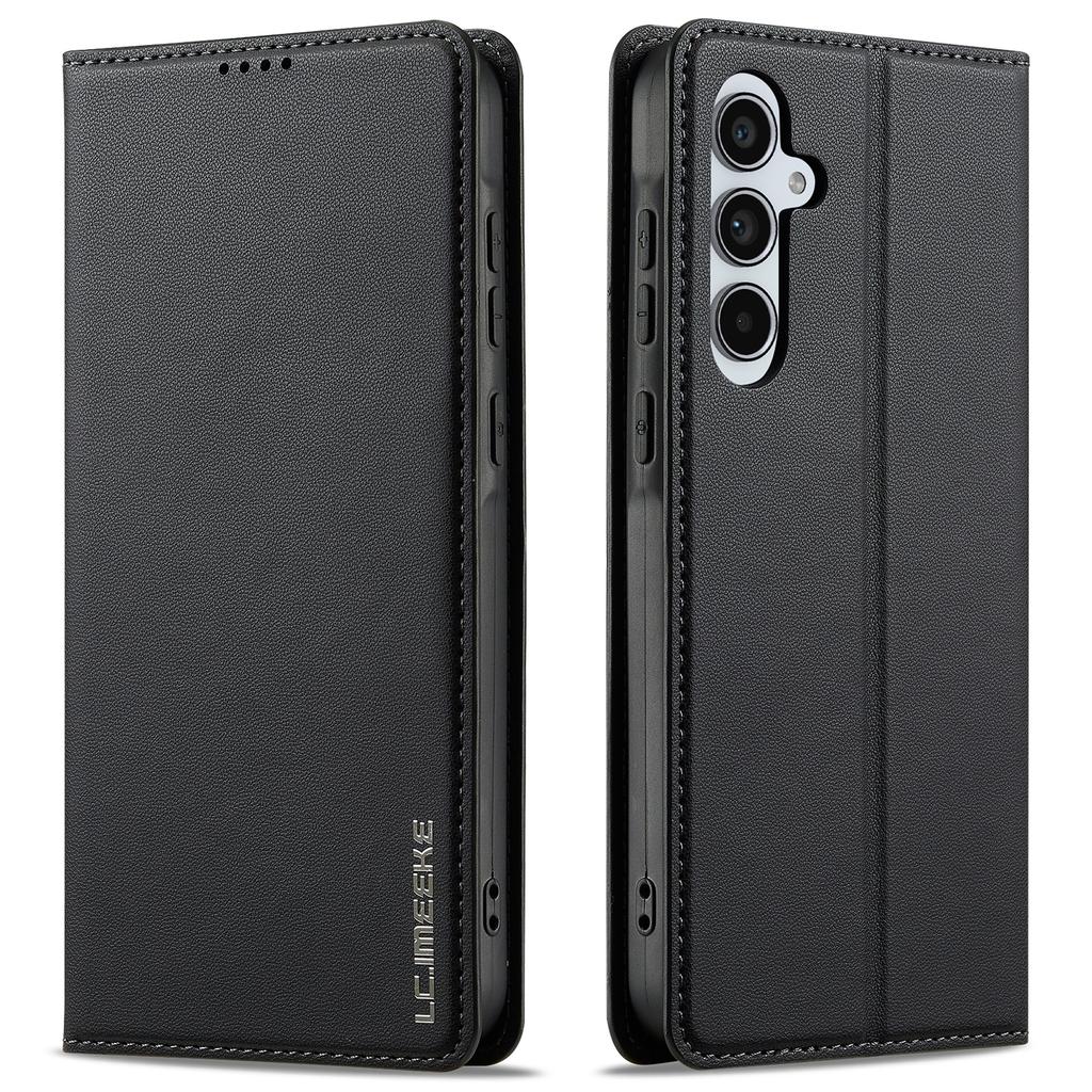 LC.IMEEKE Seria L1 Etui na Samsung Galaxy A55 5G PU Skórzany Portfel Stojak Ochronny Pokrowiec na Telefon