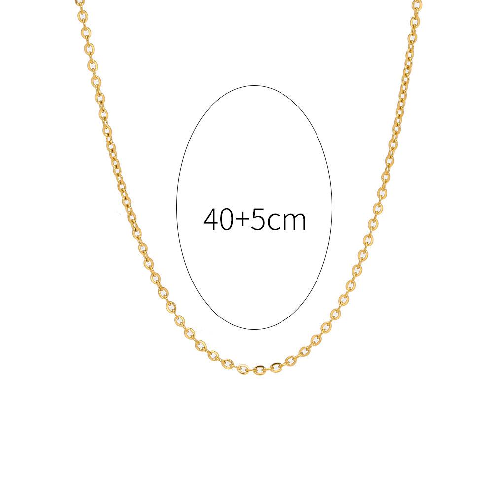 

Elegant Light Luxury Zircon Necklace for Women - Gold-Plated, Simple Clavicle Chain