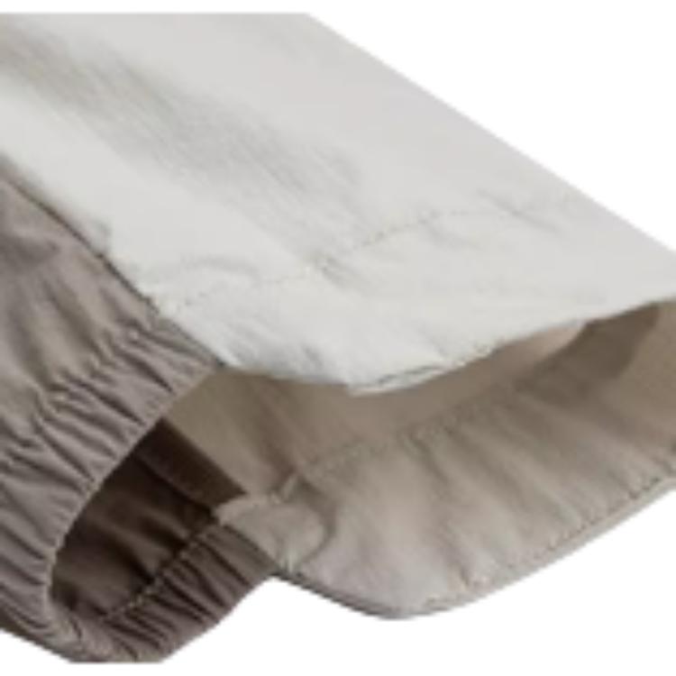 Anta Outdoor Series Loose Spliced Hooded Long Sleeve Sun Protection Jacket Men Jackets Light-Gray Brown 152436606-3