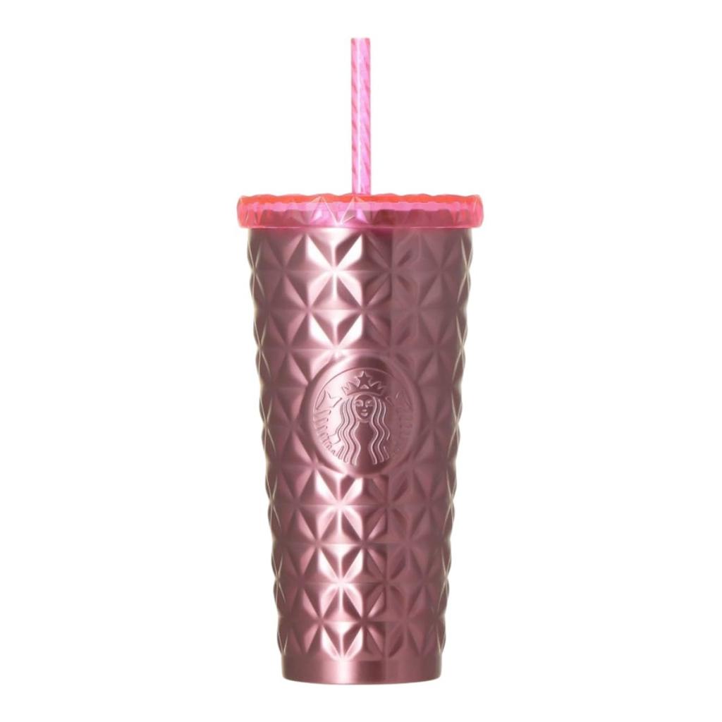 STARBUCKS Staba Bicchiere Termico in Acciaio Inossidabile Rosa 591ml