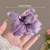 Elegant Orchid Flower Hair Clip Realistic Loose Hair Hairpin Beach Hair Accessory  for Women Girls