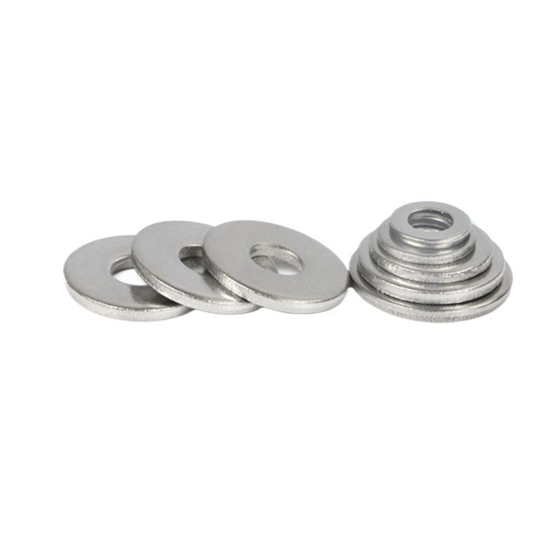 304 Stainless Steel Flat Washer GB97/DIN12 (M6-M30) Gasket Metal Washer M4