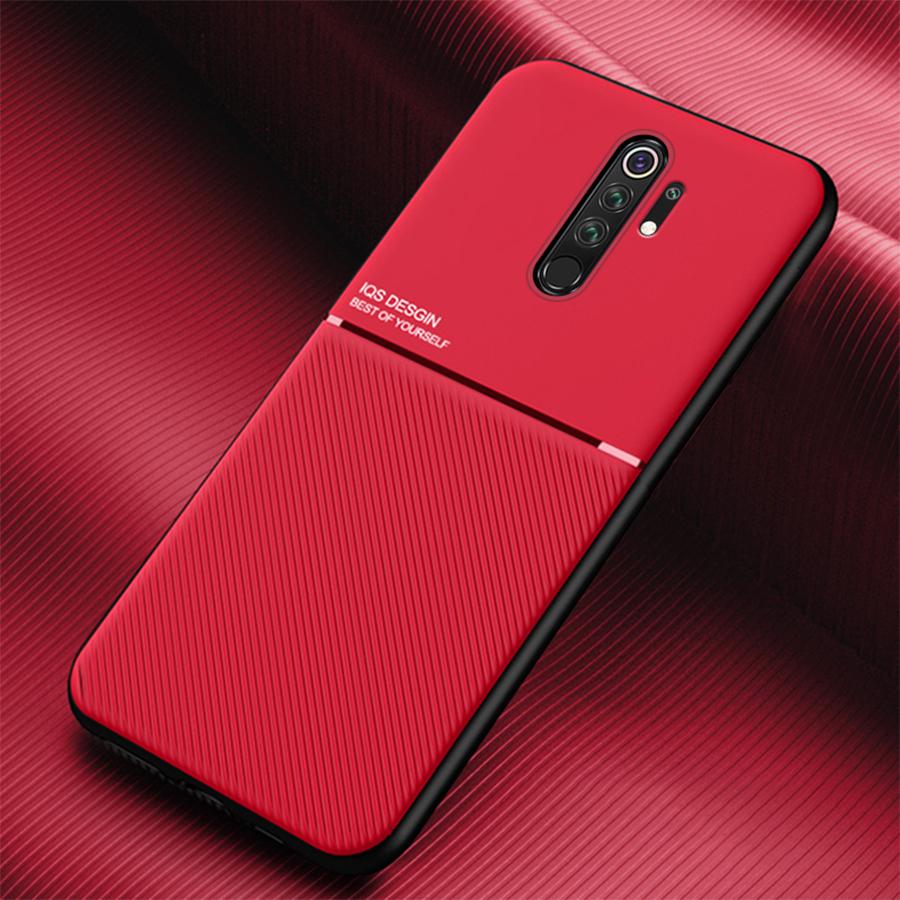

Для Xiaomi Redmi Note 8 Pro Case Магнітний автомобільний тримач Silicone Cover Xiomi Redme Not 10 9 9T 9S 9A 9C 8T 8A 7 7A Matte Slim Case For Redmi Note 8 Pro червоний