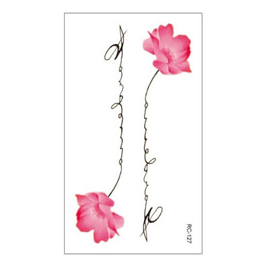 Waterproof Gradient Color Cartoon Temporary Tattoos for Men & Women