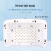 380W Dual-Hand Gel Nail Art Dryer with Large Space