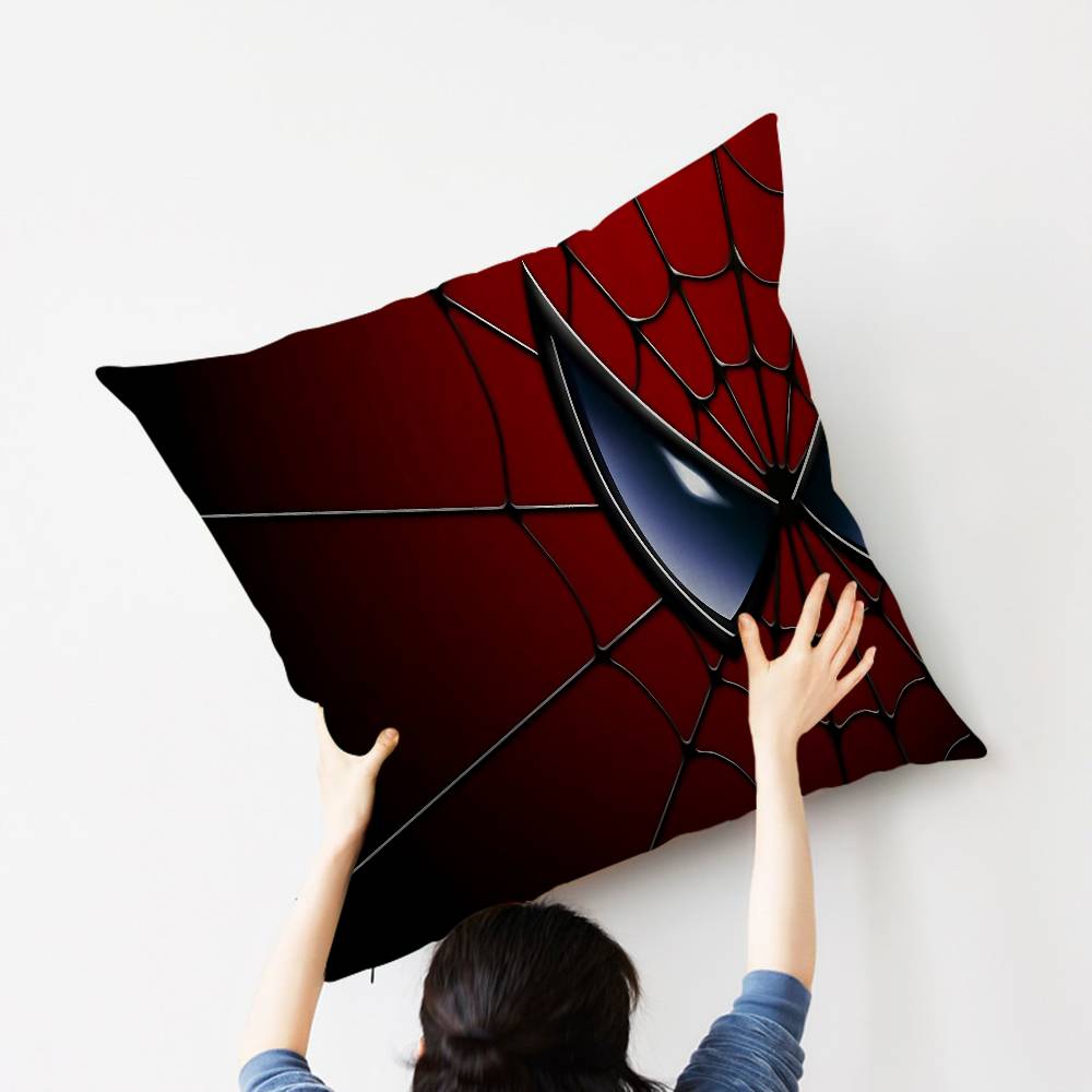Avengers S-Superhero S-Spiderman Pillowcase toon Gift Cushion Cover Bedroom Home Sofa Chair Seat Decor pillow case