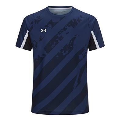 Minimalist Logo Running Daily Fitness Cycling Print Dopamine Crew Neck Knit Short Sleeve T-Shirt Unisex Tops Blue 24500504-408