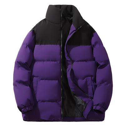 Winter Cardigan Stand-up Collar Warm Windproof Waterproof Bread Clothes Couple Clothes Sports Outdoor Cotton-padded Jacket