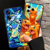 Hot Comic Pokemon Art Case for Xiaomi Redmi 13C K40 K80 Pro A4 A3 A1 A2 Plus 14C A5 12C 9 10 Funda Phone Cover