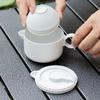 Portable Tea Kettle Outdoor Travel Not Easily Broken Teaware Detachable Handle High Temperature Resistance PP Tea Cup Tea Set