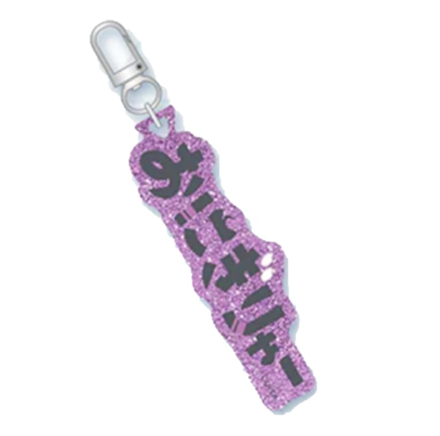 

Hololive Nekomata Okayu Fan Name Keychain Acrylic Charm Fan Name Charm Onigiriya