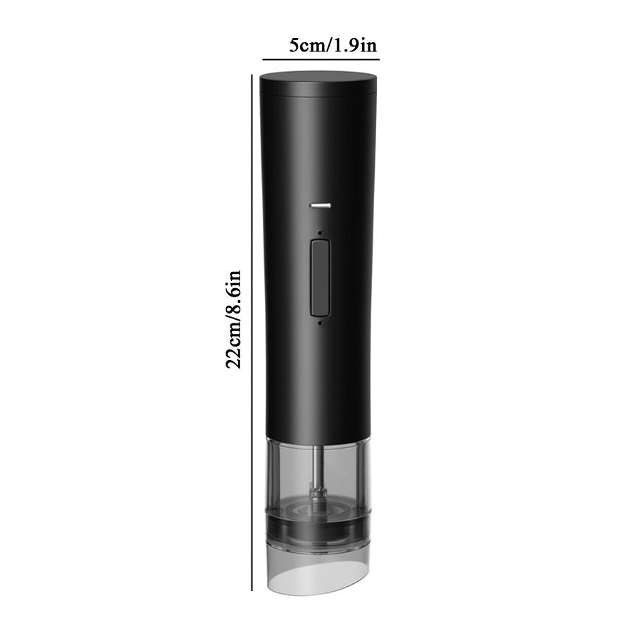 Electric Salt Pepper Grinder Freshly Ground Pepper Spice Powder Grinder With Adjustable Roughness kitchen Tool USB Rechargeable