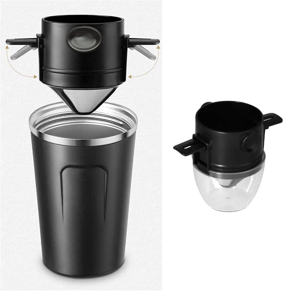 304 Stainless Steel Stainless Steel Coffee Filter Portable Coffee Dripper  Camping