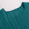Shop   Jenny Women Long Pleated Dress Cap Sleeve Ble Wdr 1335