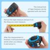 Imperial Self Locking Tape Measure 1/8 Inch Fraction Markings Two Sizes Heavy Duty Professional