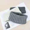 Knitted Headwear Solid Color Hairband New Headband