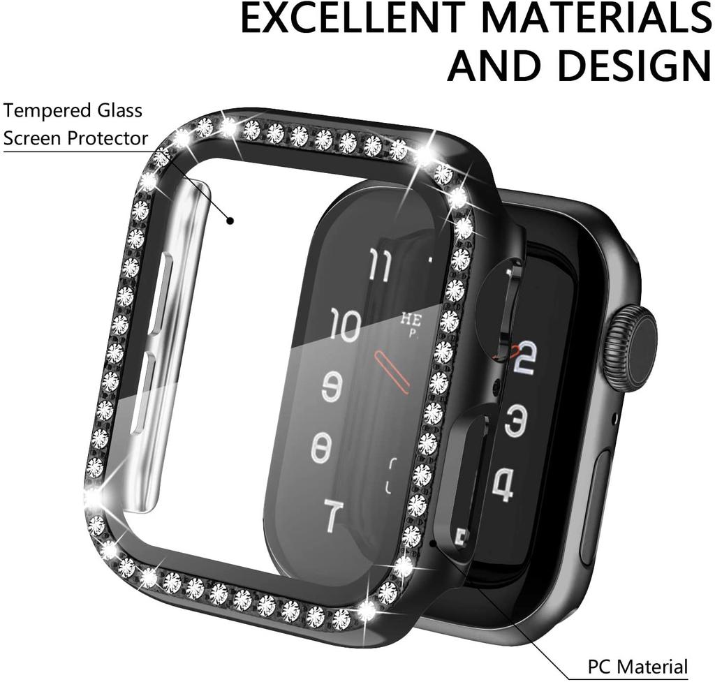 Sklo+Pouzdro Pro Apple Watch Series10 46mm 9 8 SE 7 6 5 4 3 nárazník Apple watch Ultra1/2 49mm Pouzdro 44mm 40mm 45mm 41mm iWatch 42mm 38mm Příslušenství