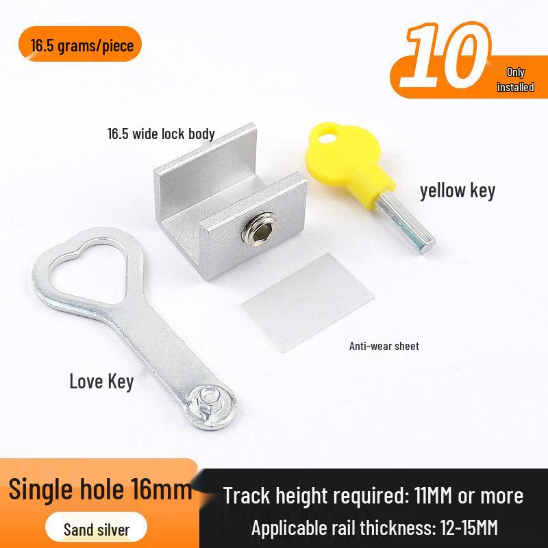 Punch-Free Adjustable Window Security Restrictor Lock
