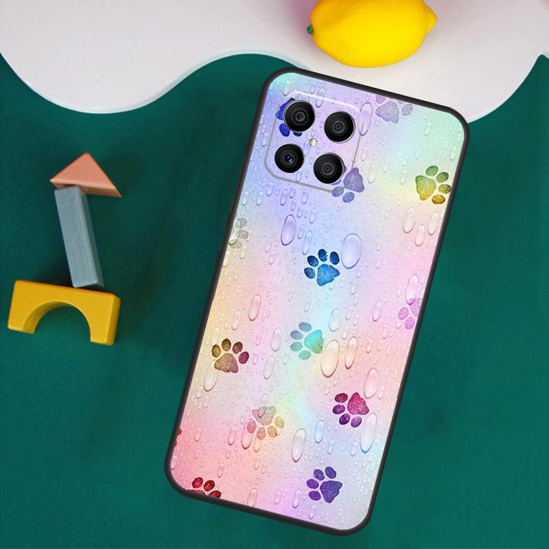 

Dog Cat Paw Case For Honor Magic 7 5 6 Lite Honor 200 Pro 50 70 90 Lite X9a X8a X8 X9 X8b X9c X9b Cover Honor 90