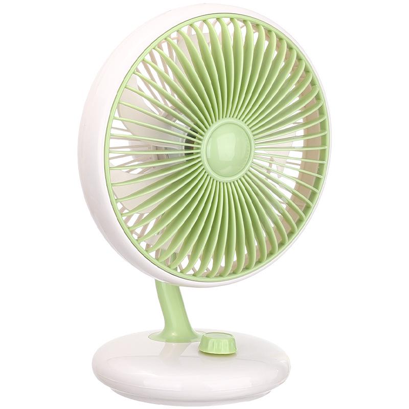 26-Year Retro USB Rechargeable Brushless Silent Table Fan with Stepless Speed Control JAF50