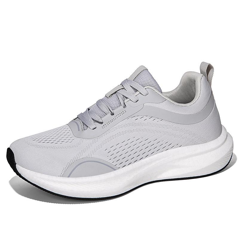 Neue breite Kappe breite Leiste großer Kopf Schuhe leicht atmungsaktiv Sport-Mesh Marathon Rückprallhilfe Dämpfung Laufschuhe