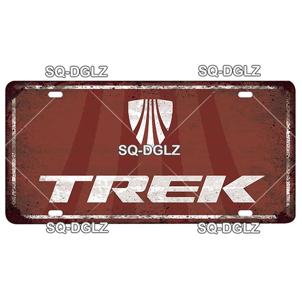 [SQ-DGLZ] Vintage Bike Bicycle Metal Sign Tin Sign Licenses Plate Decor Plaque Metal Vintage Bar Pub Club Home Wall Decoration