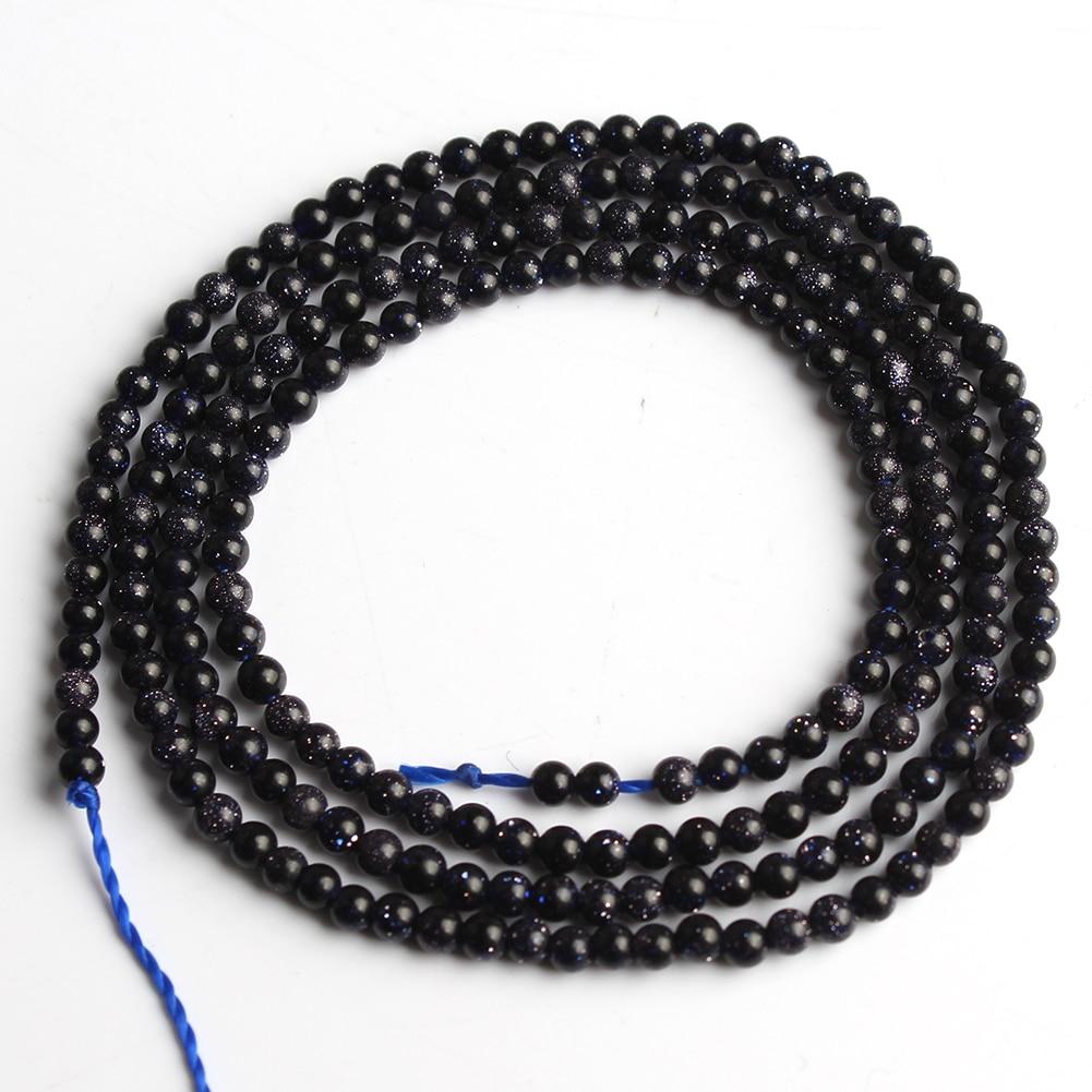 Natural Stone Beads Agates Jades Howlite Crystal Round Pony Tiny Beads for Jewelry Making Beadwork DIY Bracelet 2mm 3mm 15''