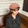 Octagonal Hat Women'S Beret Japanese Versatile British Retro Newsboy Hat Women'S Trend