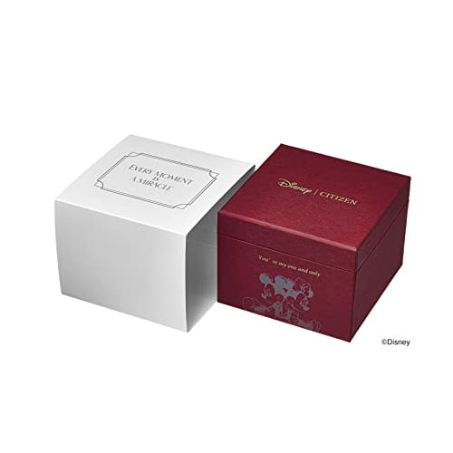 Citizen Exceed "CITIZEN Disney Collection" EXCEED Eco-Drive Radio-Controlled Watch, Direct Flight, Women's, Red, Limited to 600 pieces worldwide, ES93