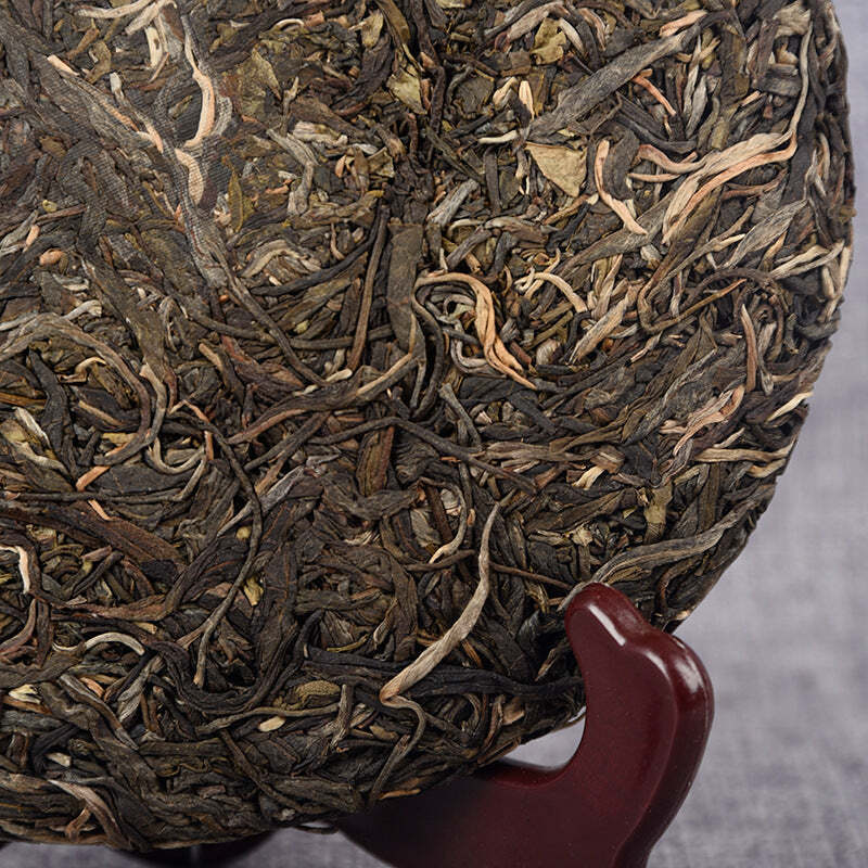 357g Wiosenna surowa herbata Puerh Laobanzhang Stare drzewo Pu'er Shengcha Yunnan Pu-erh Herbata