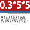 Spring Steel Pressure Return Spring Assortment 0.3/0.4mm Wire Dia 5-20mm Length for Hobbyist Craft Making Projects