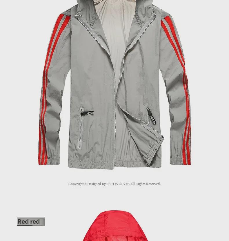 Men's Ultra-Thin Ice Silk Korean Style Summer Sports Sun Protection Jacket