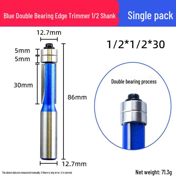 Doppelt gelagerter Kantenfräser Holzbearbeitungsfräser-Set