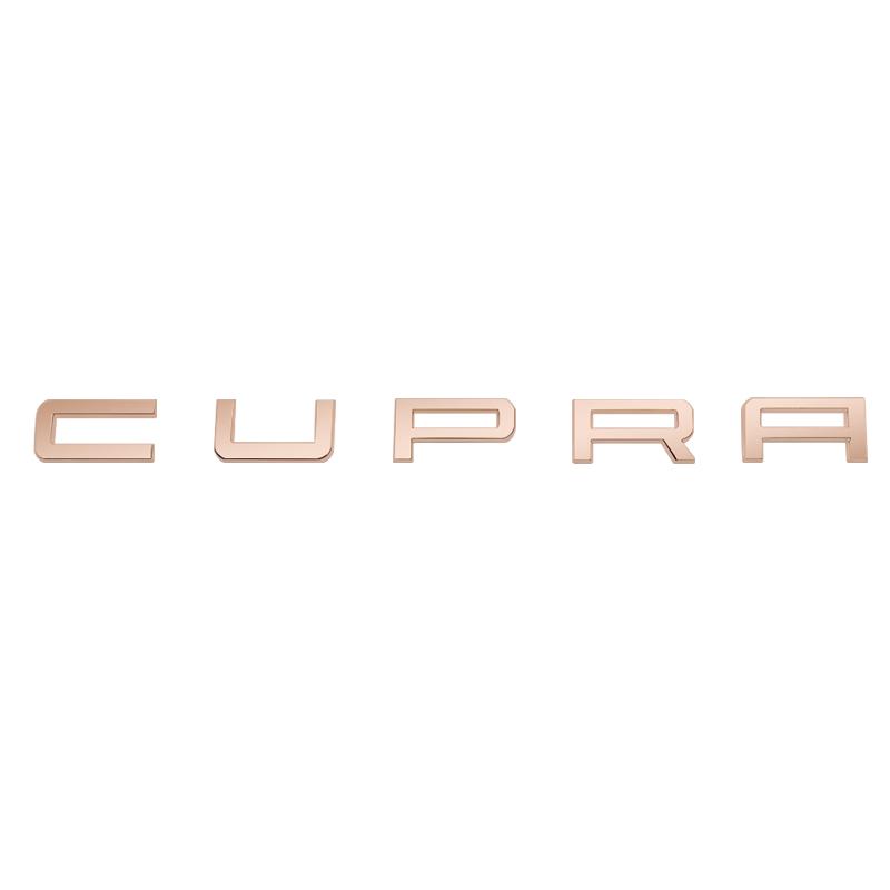 Kovová nálepka na auto Znak R Odznak Kufor Nálepka pre Seat Cupra Leon Ibiza Tarraco Mii Exeo Alhambra Arona Ateca Toledo Altea