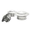 Round Chimneys Cover with Mesh Screen Tapered Top Metal Chimneys Cover Weather-proof