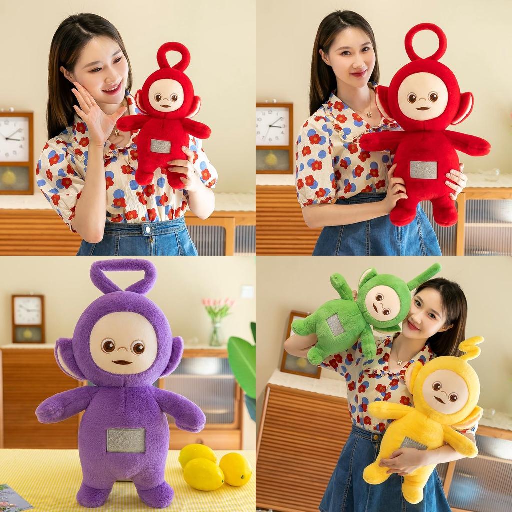 Entzückendes weiches Teletubbies Dipsy Po Tinky Winky Laa-laa Plüschtier Stehende Puppe Kinder Weihnachtsgeschenk